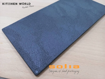 ถาดแผ่นพื้นผิวหินชนวนโพลีสไตรีน SOLIA PK1188 แพ็ค 10 ชิ้น สีดำ_3